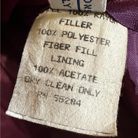 Vintage David Brooks Womens Medium Size 10 Paisley Quilted Blazer USA - Picture 6 of 8